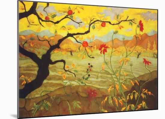 Apple Tree with Red Fruit, c.1902-Paul Ranson-Mounted Art Print
