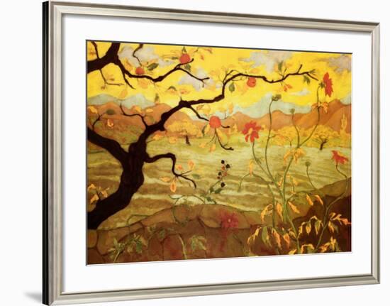 Apple Tree with Red Fruit, c.1902-Paul Ranson-Framed Art Print