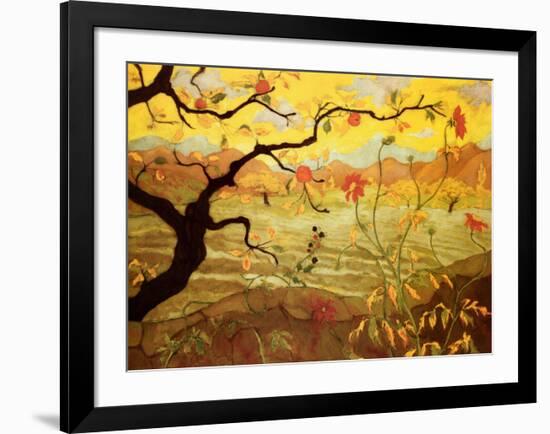 Apple Tree with Red Fruit, c.1902-Paul Ranson-Framed Art Print