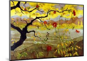 Apple Tree with Red Fruit, c.1902-Paul Ranson-Mounted Premium Giclee Print