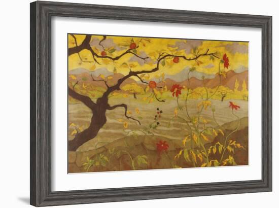 Apple Tree with Red Fruit, c.1902-Paul Ranson-Framed Giclee Print