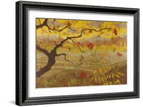 Apple Tree with Red Fruit, c.1902-Paul Ranson-Framed Giclee Print