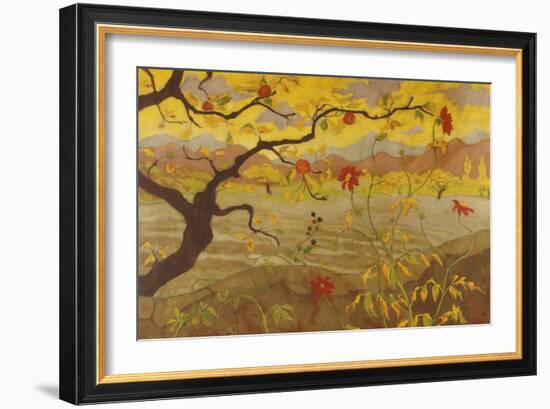 Apple Tree with Red Fruit, c.1902-Paul Ranson-Framed Giclee Print