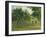 Apple Trees and Hay Makers at Eragny (Pommiers et Faneuses, Eragny). 1895-Camille Pissarro-Framed Giclee Print