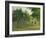 Apple Trees and Hay Makers at Eragny (Pommiers et Faneuses, Eragny). 1895-Camille Pissarro-Framed Giclee Print