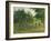 Apple Trees and Hay Makers at Eragny (Pommiers et Faneuses, Eragny). 1895-Camille Pissarro-Framed Giclee Print