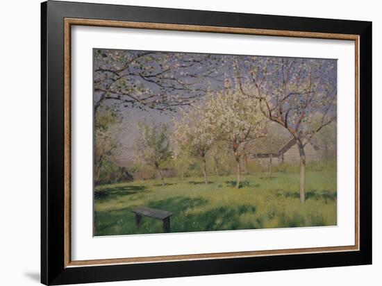 Apple Trees Blooming, C. 1895-Isaak Ilyich Levitan-Framed Giclee Print