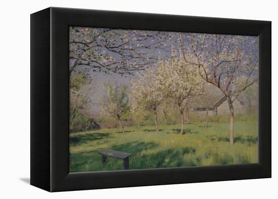 Apple Trees Blooming, C. 1895-Isaak Ilyich Levitan-Framed Premier Image Canvas