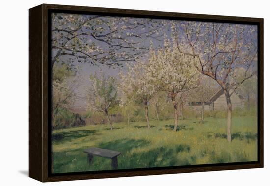 Apple Trees Blooming, C. 1895-Isaak Ilyich Levitan-Framed Premier Image Canvas