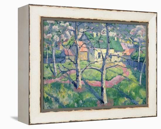 Apple Trees in Bloom, 1904-Kasimir Malevich-Framed Premier Image Canvas