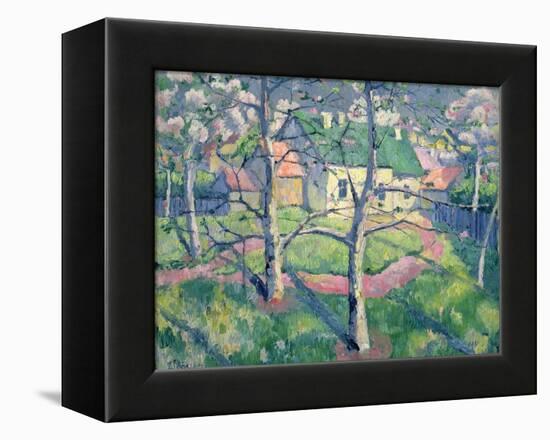 Apple Trees in Bloom, 1904-Kasimir Malevich-Framed Premier Image Canvas