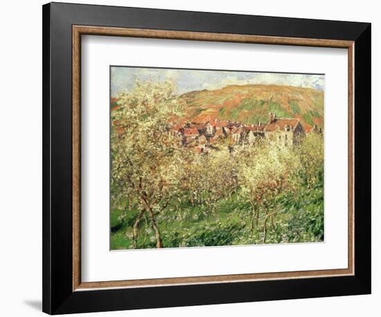 Apple Trees in Blossom, 1879-Claude Monet-Framed Giclee Print