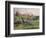 Apple Trees in Blossom, Eragny, 1895-Camille Pissarro-Framed Giclee Print