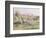 Apple Trees in Blossom, Eragny, 1895-Camille Pissarro-Framed Giclee Print