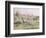 Apple Trees in Blossom, Eragny, 1895-Camille Pissarro-Framed Giclee Print