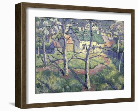 Apple Trees-Kasimir Malevich-Framed Giclee Print