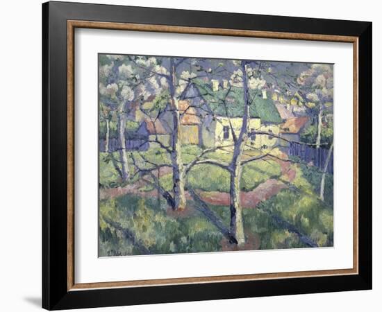 Apple Trees-Kasimir Malevich-Framed Giclee Print