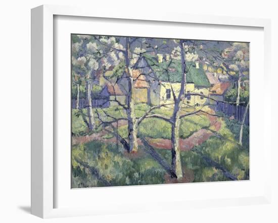 Apple Trees-Kasimir Malevich-Framed Giclee Print