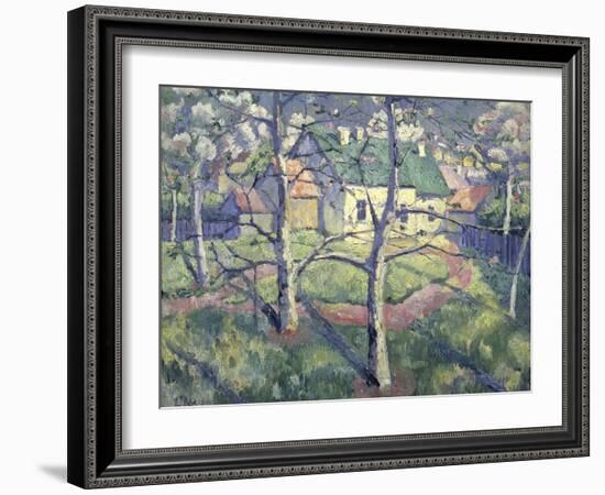 Apple Trees-Kasimir Malevich-Framed Giclee Print