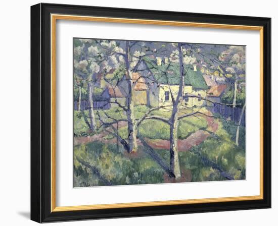 Apple Trees-Kasimir Malevich-Framed Giclee Print