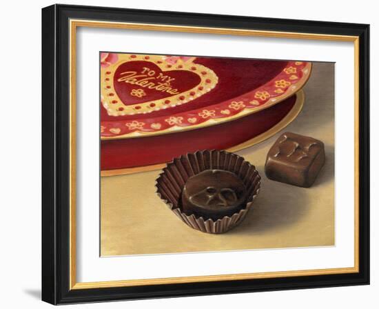 Apple Valentine Candy-Michele Meissner-Framed Giclee Print