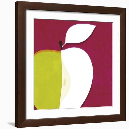 Apple-Yuko Lau-Framed Giclee Print
