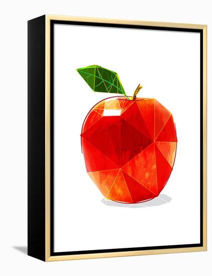 Apple-Enrico Varrasso-Framed Stretched Canvas