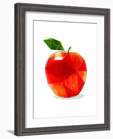 Apple-Enrico Varrasso-Framed Art Print