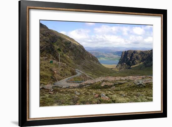 Applecross Peninsula and Loch Kishorn, Highland, Scotland-Peter Thompson-Framed Photographic Print