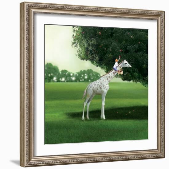 Applepicking-Nancy Tillman-Framed Art Print