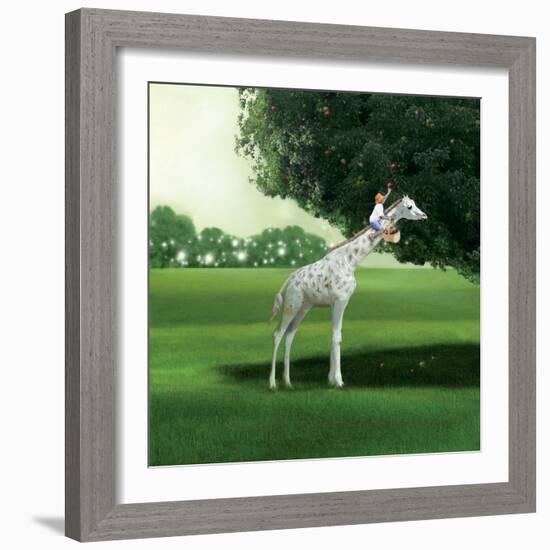 Applepicking-Nancy Tillman-Framed Art Print