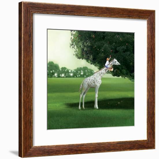 Applepicking-Nancy Tillman-Framed Art Print