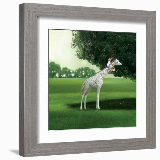 Applepicking-Nancy Tillman-Framed Art Print