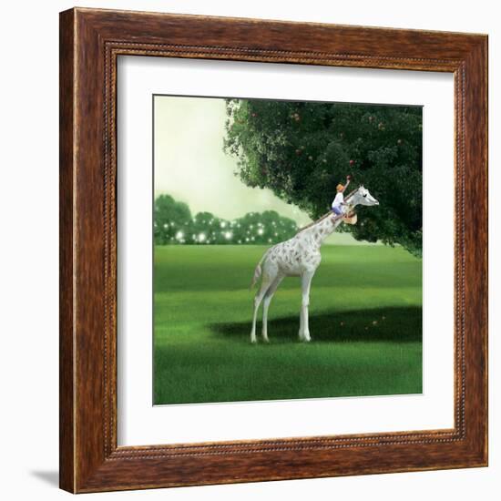 Applepicking-Nancy Tillman-Framed Art Print