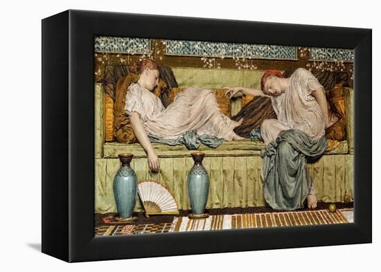 Apples, 1875-Albert Joseph Moore-Framed Premier Image Canvas