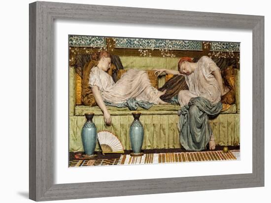 Apples, 1875-Albert Joseph Moore-Framed Giclee Print