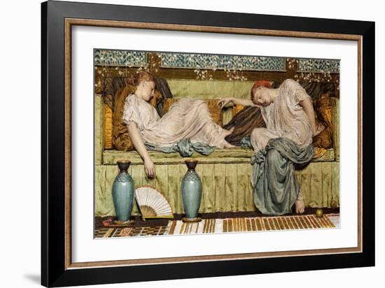 Apples, 1875-Albert Joseph Moore-Framed Giclee Print