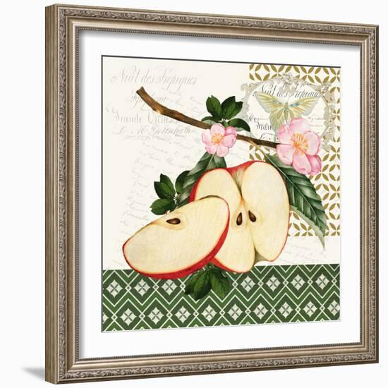 Apples 3-Kimberly Allen-Framed Art Print