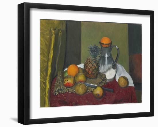 Apples and a Pineapple, 1923-Félix Vallotton-Framed Giclee Print