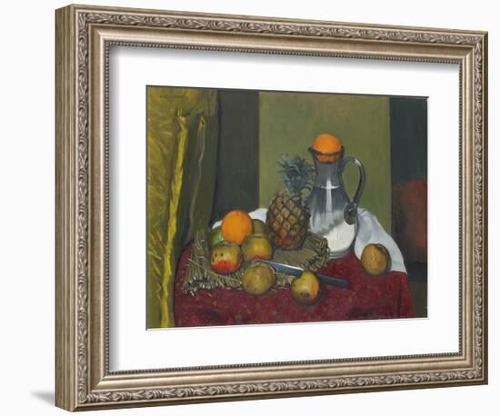 Apples and a Pineapple, 1923-Félix Vallotton-Framed Giclee Print