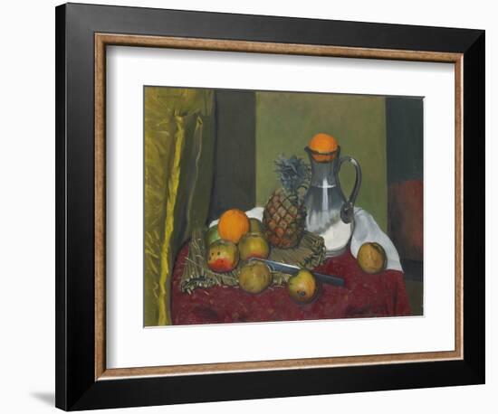 Apples and a Pineapple, 1923-Félix Vallotton-Framed Giclee Print