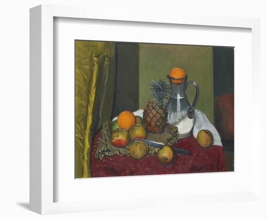 Apples and a Pineapple, 1923-Félix Vallotton-Framed Giclee Print