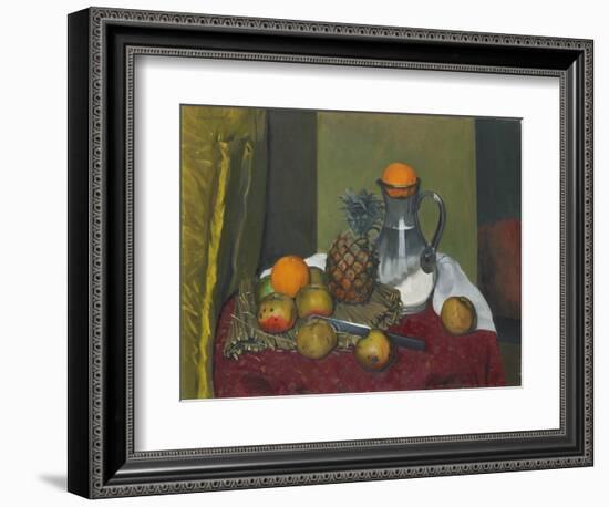 Apples and a Pineapple, 1923-Félix Vallotton-Framed Giclee Print