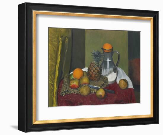 Apples and a Pineapple, 1923-Félix Vallotton-Framed Giclee Print