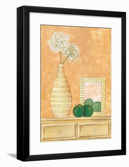 Apples and Flowers II-Patrizia Moro-Framed Art Print