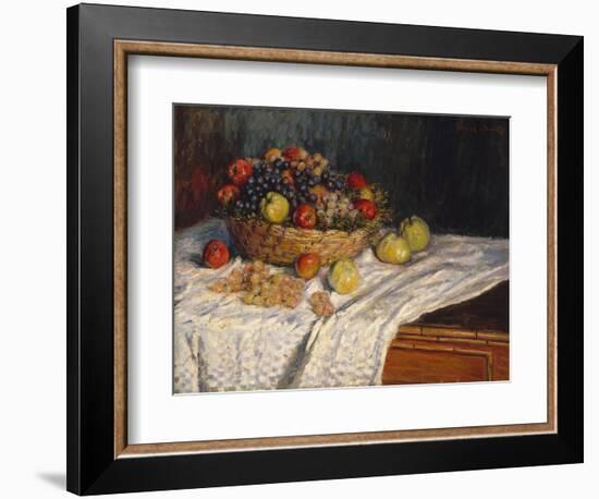 Apples and Grapes, 1879–80-Claude Monet-Framed Giclee Print