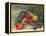 Apples and Holly-Carol Rowan-Framed Stretched Canvas