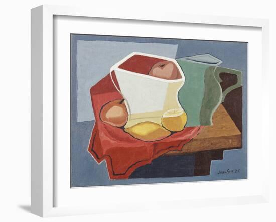 Apples and Lemons-Juan Gris-Framed Giclee Print