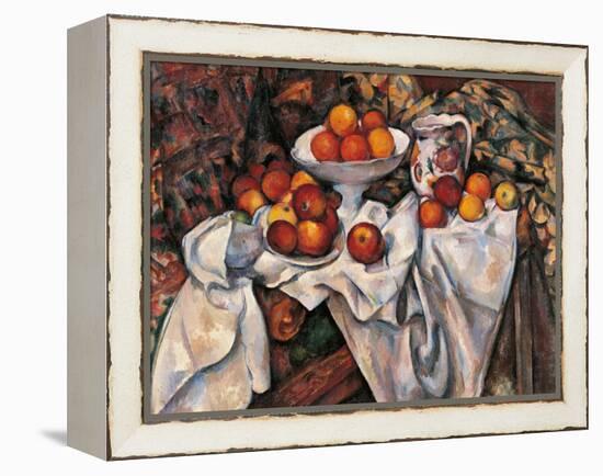 Apples and Oranges-Paul C?zanne-Framed Premier Image Canvas