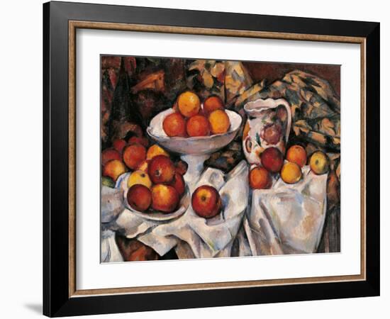 Apples and Oranges-Paul Cézanne-Framed Premium Giclee Print